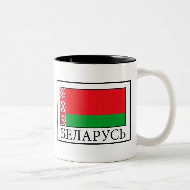 Belarus Zweifarbige Tasse (Rechts)