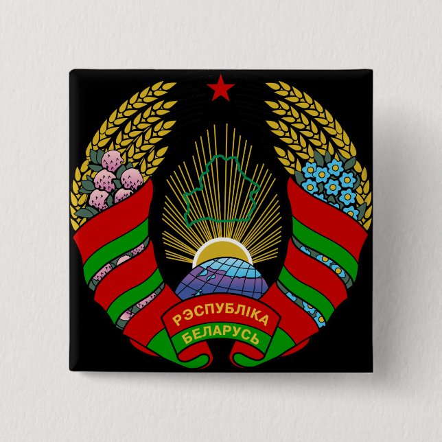 Belaruszeichen Button (Vorderseite)