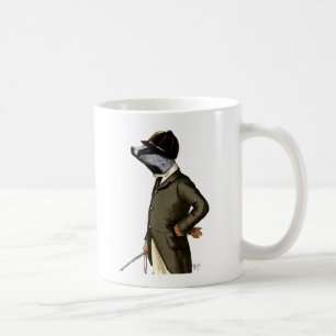 Belästigen Sie das Reiter-Porträt Kaffeetasse