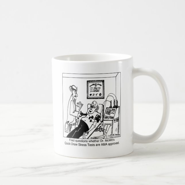 Belastungsproben genehmigt nicht durch das AMA Kaffeetasse (Rechts)