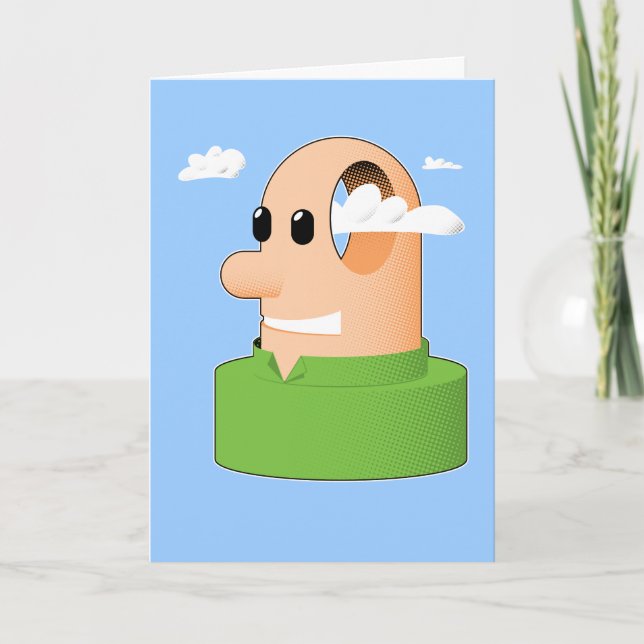 Belated Greeting Karte (Vorderseite)