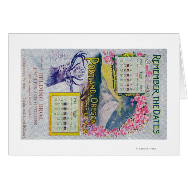 Belding Bros. Publicité des bijoutiers (Devant horizontal)