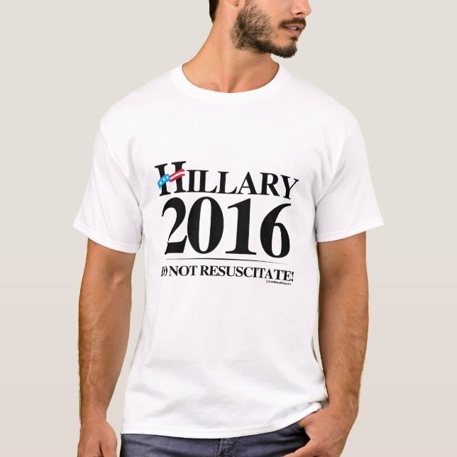 Beleben Sie nicht - AntiHillary png.png wieder T-Shirt (Vorderseite)