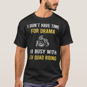 Belebt mit ATV Quad Riding T-Shirt