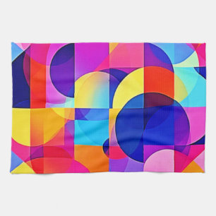 Belebte Dot Energy Art Geschirrtuch