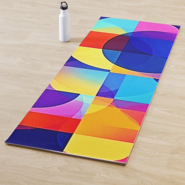 Belebte Dot Energy Art Yogamatte (Beispiel)
