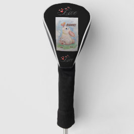 Belebter, sonniger Cartoon Golf Headcover
