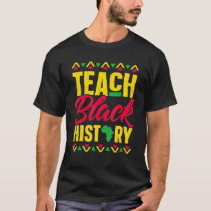Beleg schwarzer Magie Lehrerin Schwarze Geschichte T-Shirt