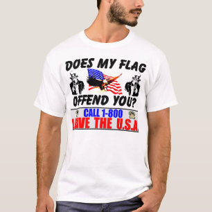 Beleidigt meine Flagge Sie? T-Shirt