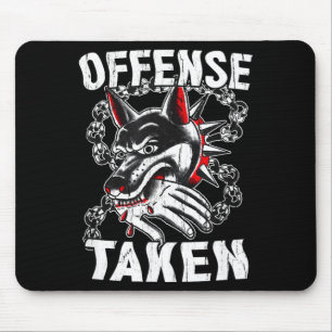 Beleidigt Meme Lustiger Hund Lustiges Halloween Mousepad