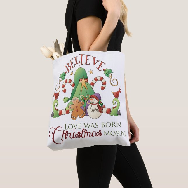 Beleive Allround-Totbeutel, Mittel Tasche (Von Nahem)