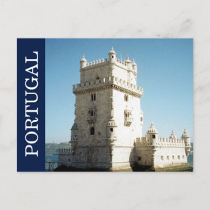 belem portugal postkarte