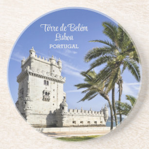 Belém Tower Foto, Lissabon, Portugal Getränkeuntersetzer