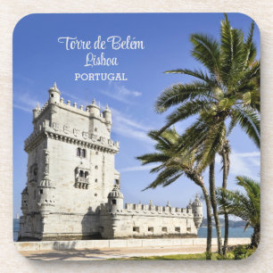 Belém Tower Foto, Lissabon, Portugal Getränkeuntersetzer