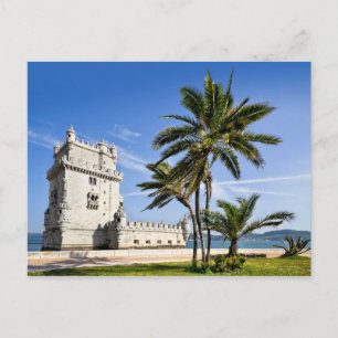 Belém Tower Foto, Lissabon, Portugal Postkarte