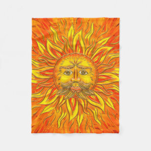 Belenus - der Sonnengott Fleecedecke
