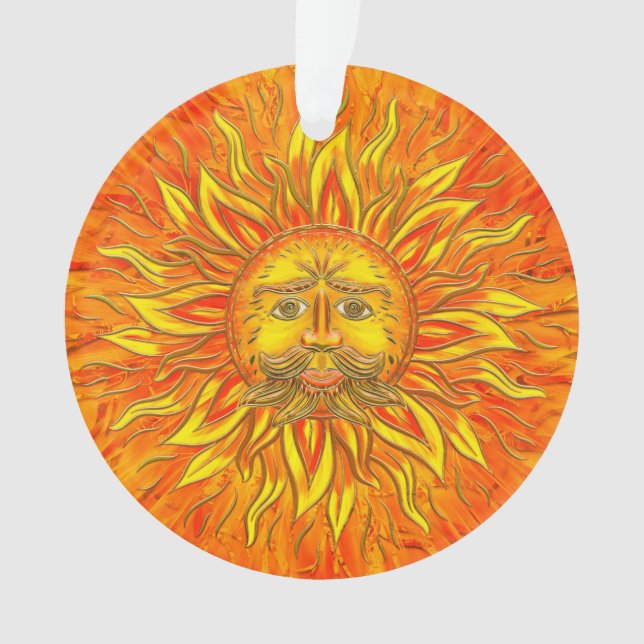 Belenus - der Sonnengott Ornament (Vorderseite)