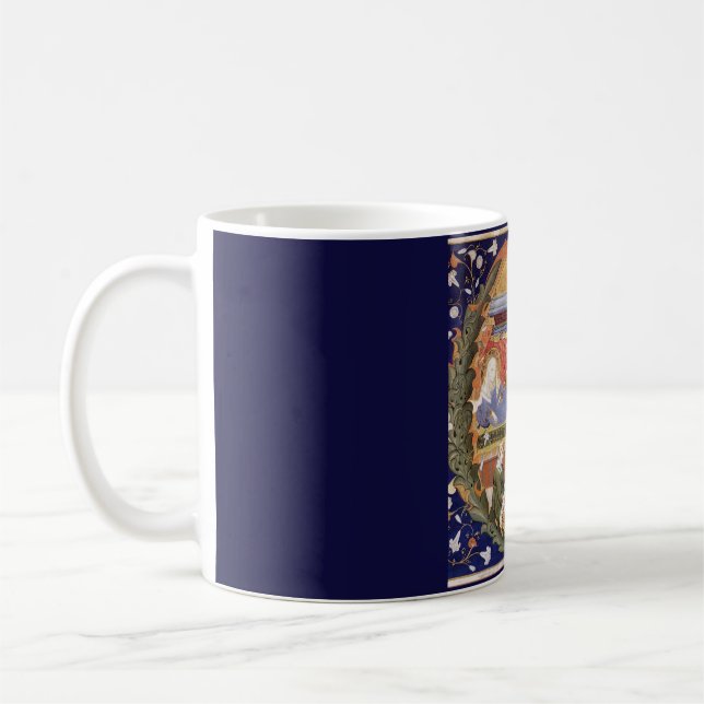 beleuchtete Initial G Kaffeetasse (Links)