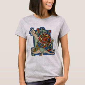 beleuchtete Initial L T-Shirt