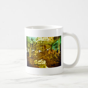 Beleuchteter Innenraum des Kaffeetasse