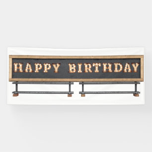 Beleuchtetes Festzelt beschriftet alles- Gute zum Banner