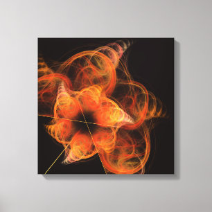 Beleuchtung Abstrakt Art Quad Canvas Leinwanddruck