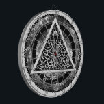 Beleuchtung Dartscheibe<br><div class="desc">künstlerisches Sinneslogo</div>