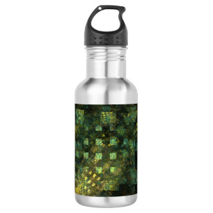 Beleuchtung in der City Abstrakt Art Flasche Edelstahlflasche