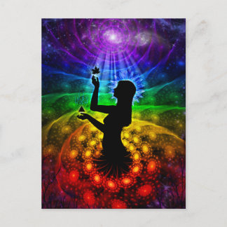 Beleuchtung Postkarte