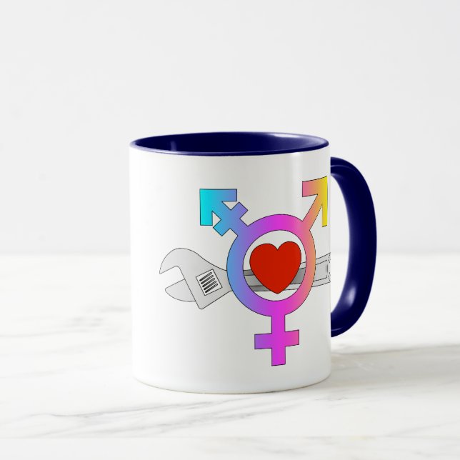 Beleuchtungs-Liebe für alle Tasse (VorderseiteRechts)