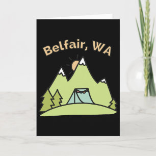 Belfair Wa Berge Wandern Klettern Camping Und O Karte
