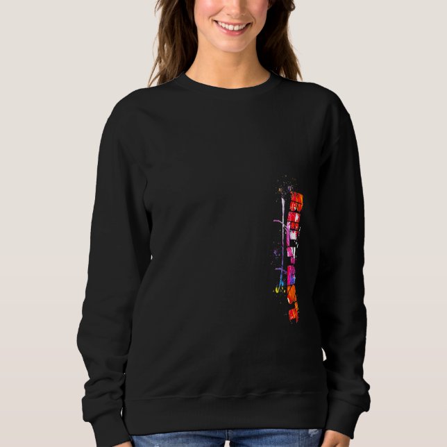 Belfast Cityscape Belfast Skyline Sweatshirt (Vorderseite)