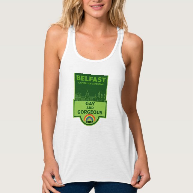 Belfast Gay Pride - Brighton Ireland LGBT - Tank Top (Vorderseite)