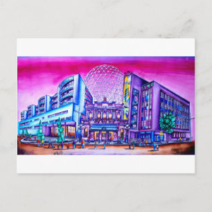 Belfast mit Ulster Hall & TGWU Gebäude Postkarte