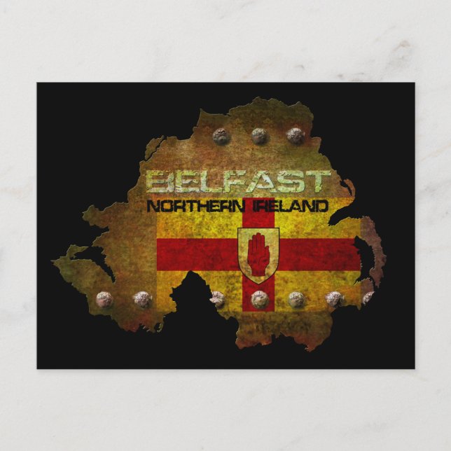 Belfast Nordirland Postkarte (Vorderseite)