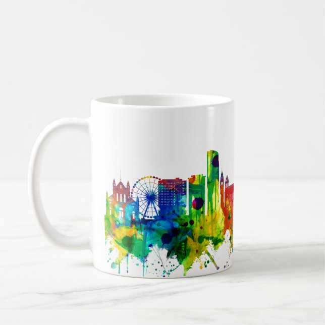 Belfast Nordirland Skyline Kaffeetasse (Links)