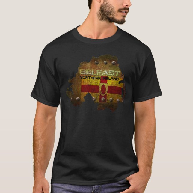 Belfast Nordirland T-Shirt (Vorderseite)
