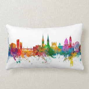 Belfast Northern Ireland Skyline Lendenkissen