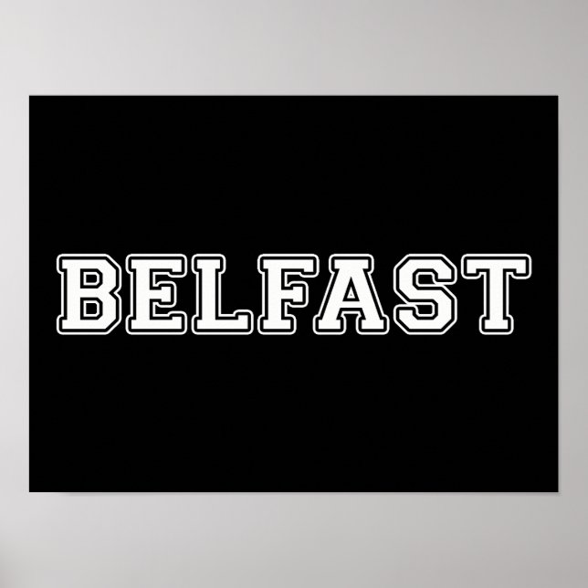 Belfast Poster (Vorne)