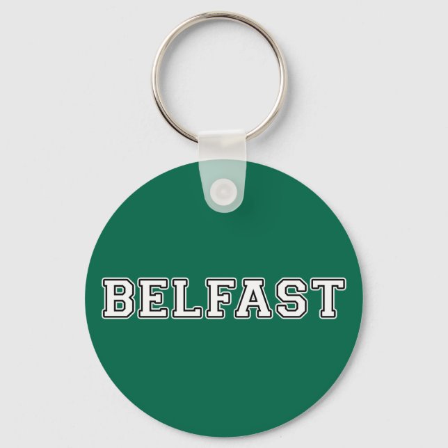 Belfast Schlüsselanhänger (Vorderseite)