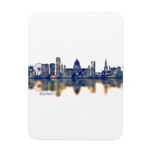 Belfast Skyline Magnet