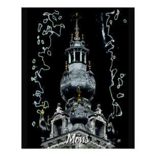 Belfried von Mons Poster