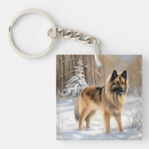 Belge Tervuren Laissons neiger Noël