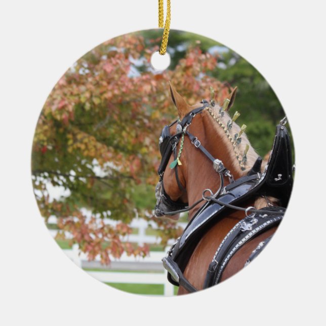 Belgian Draft Horse ornament (Vorne)