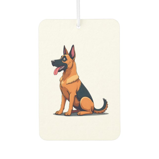 Belgian Malinois (6) Autolufterfrischer (Vorderseite)