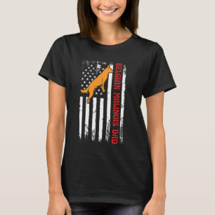 BELGIAN MALINOIS VATER Dog Daddy Belgium Shepherd T-Shirt