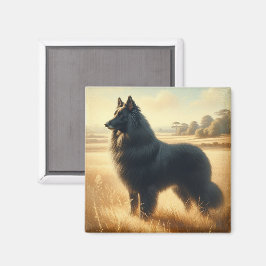 Belgian Sheepdog Magnet
