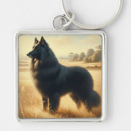 Belgian Sheepdog Schlüsselanhänger
