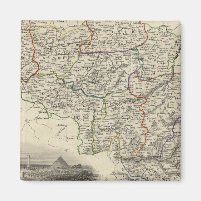 Belgien 3 magnet (Vorne)