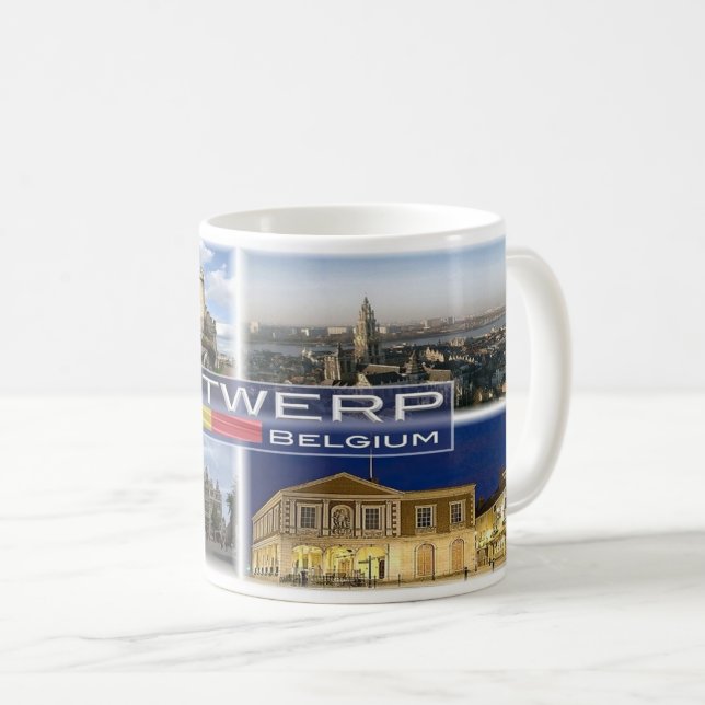 Belgien - Antwerpen - Anvers - Kaffeetasse (VorderseiteRechts)